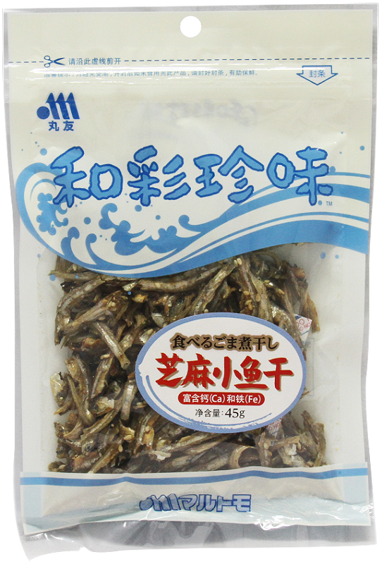 丸友 芝麻小鱼干45g